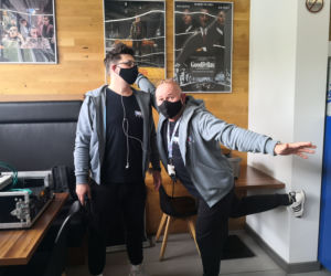 Wielkie Otwarcie VOX FM. Pierwsza zmiana na w Nalesnikarni Filmowej w Łodzi