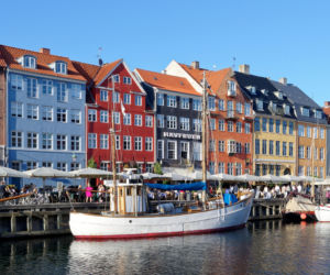 Nyhavn w Kopenhadze (Dania)