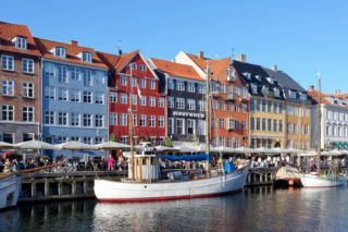 Nyhavn w Kopenhadze (Dania)
