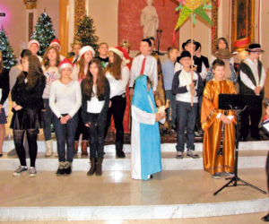 Kolędy w szkole na Borough Park