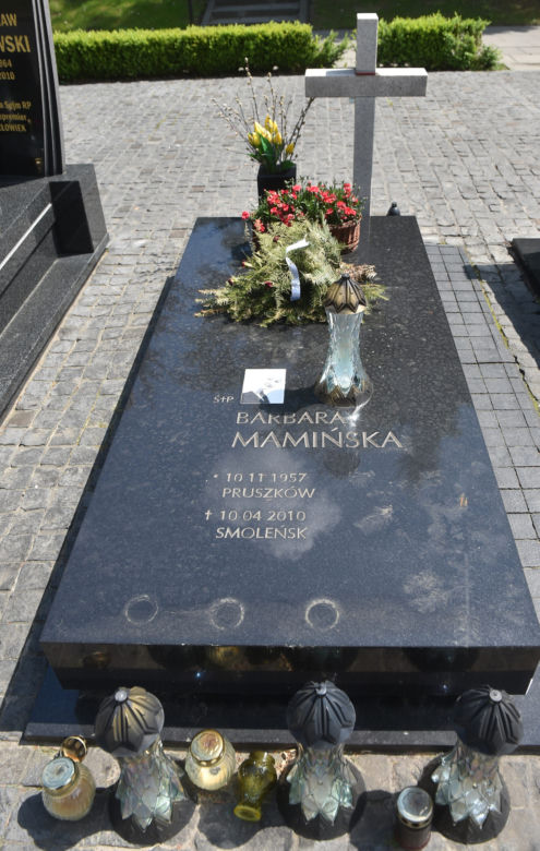 Grób Barbary Mamińskiej