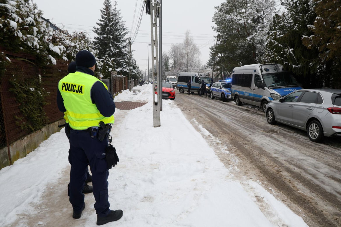 Akcja służb na Targówku (28.01.2026)