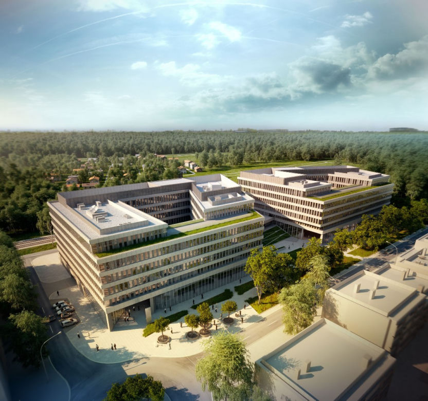 Park Rozwoju autorstwa JEMS Architekci - wizualizacja dzienna