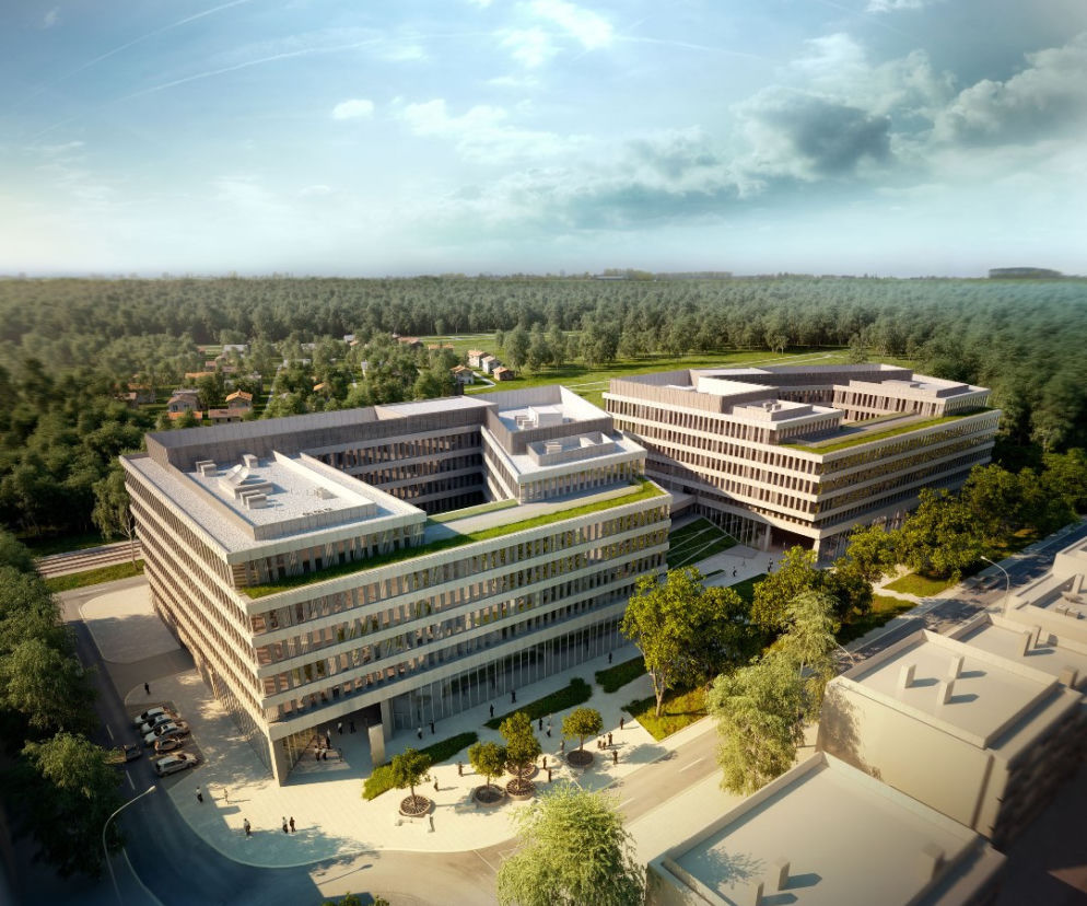 Park Rozwoju autorstwa JEMS Architekci - wizualizacja dzienna