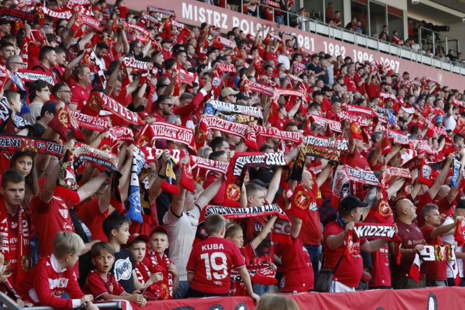 Widzew Łódź - Piast Gliwice: Zdjęcia kibiców i zawodników z meczu 34. kolejki PKO BP Ekstraklasy