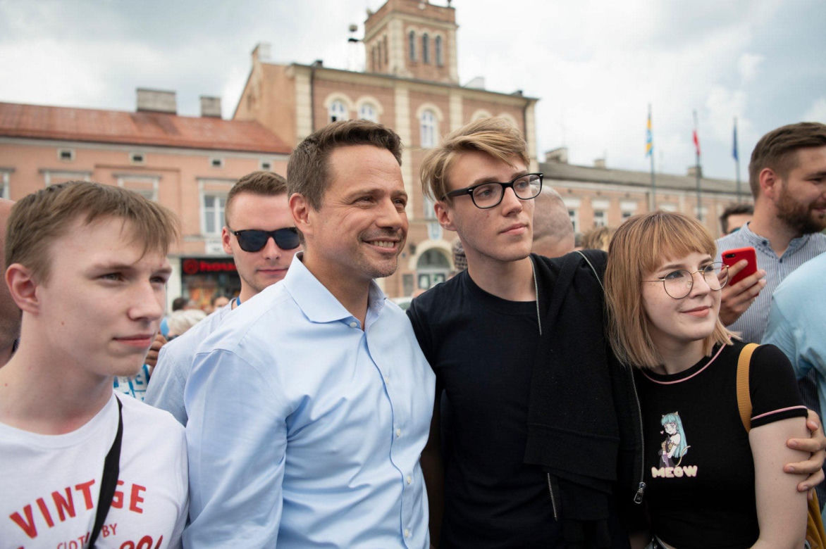 Rafał Trzaskowski w Skierniewicach