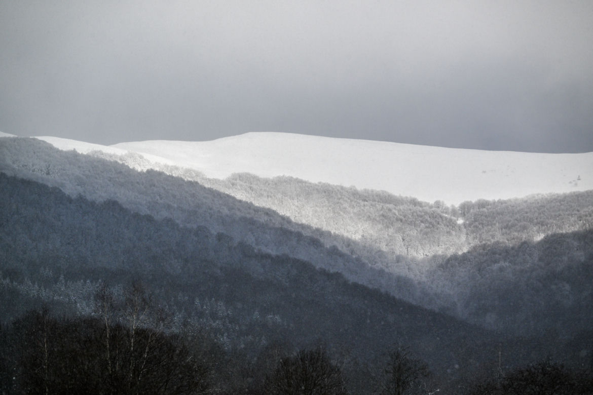 Bieszczady pod śniegiem