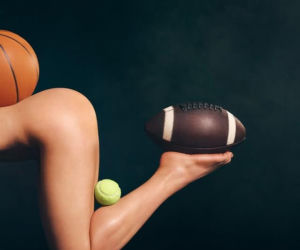 Rozebrana Sydney Sweeney w sportowej reklamie