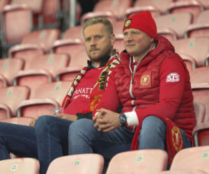 Widzew Łódź - Górnik Zabrze: Zdjęcia kibiców i zawodników z klasyku w ramach 12. kolejki PKO BP Ekstraklasy