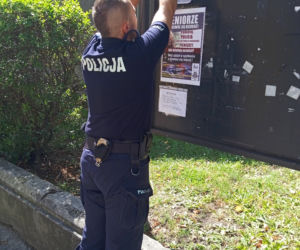 Tarnowscy policjanci ostrzegają seniorów przed oszustami