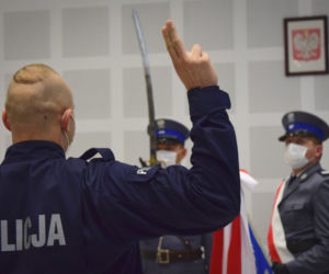 Nowi policjanci złożyli ślubowanie w Rzeszowie [ZDJĘCIA]