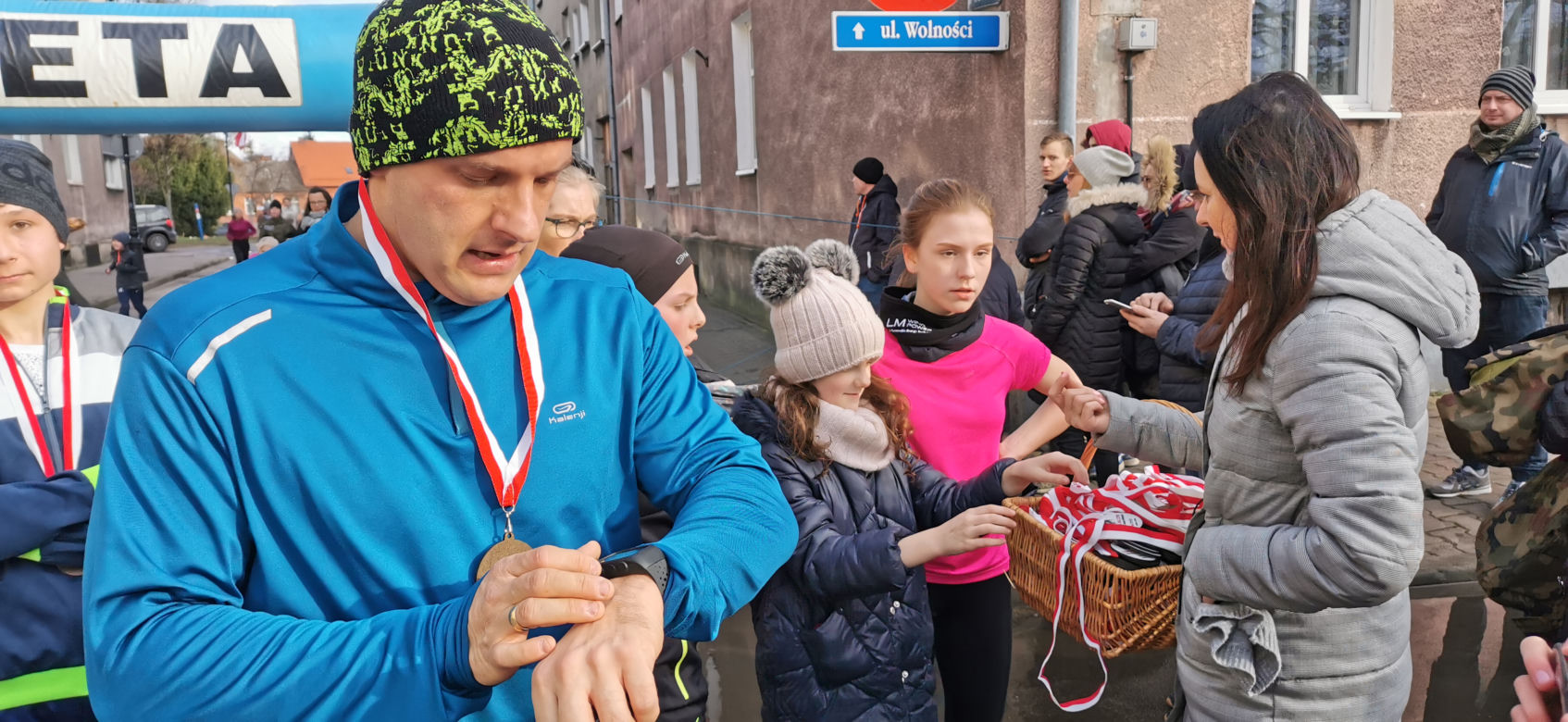 Biegali w Złocieńcu