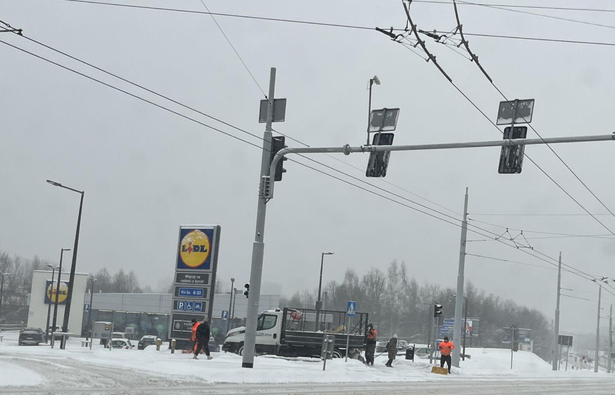Zima w Lublinie. Miasto tonie w śniegu