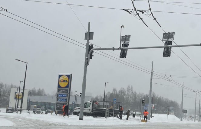 Zima w Lublinie. Miasto tonie w śniegu