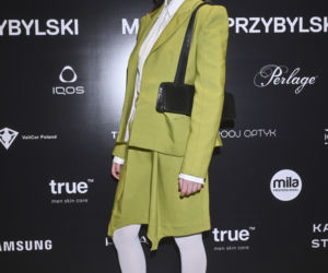 Gwiazdy na pokazie Mariusza Przybylskiego