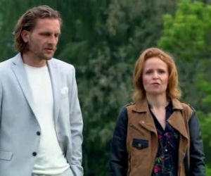 M jak miłość odc. 1241. Ewa (Dominika Kluźniak), Krzysztof Szefler (Karol Pocheć)