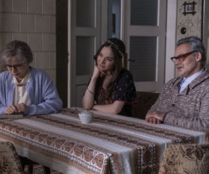 Stulecie Winnych 3 odc. 38. Michelle (Maria Pawłowska), Stanisław (Jan Wieczorkowski), Andzia (Barbara Wypych)