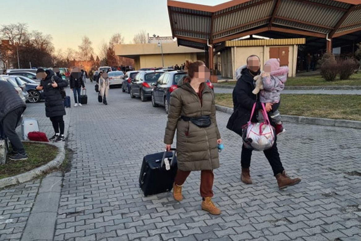 Wojna na Ukrainie. Pociąg z Kijowa przyjechał do Przemyśla