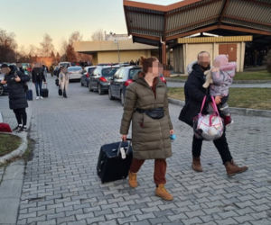 Wojna na Ukrainie. Pociąg z Kijowa przyjechał do Przemyśla