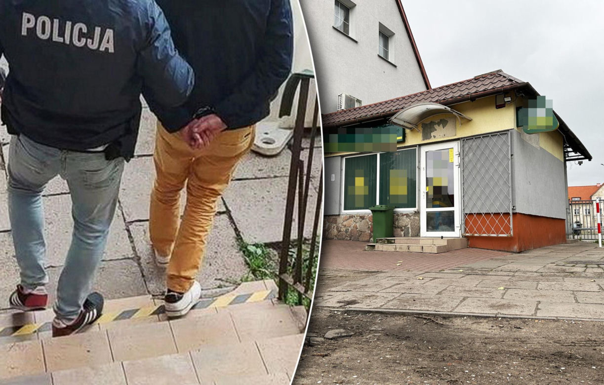 Wpadł do sklepu ze szlifierką. Nie chodziło o reklamację