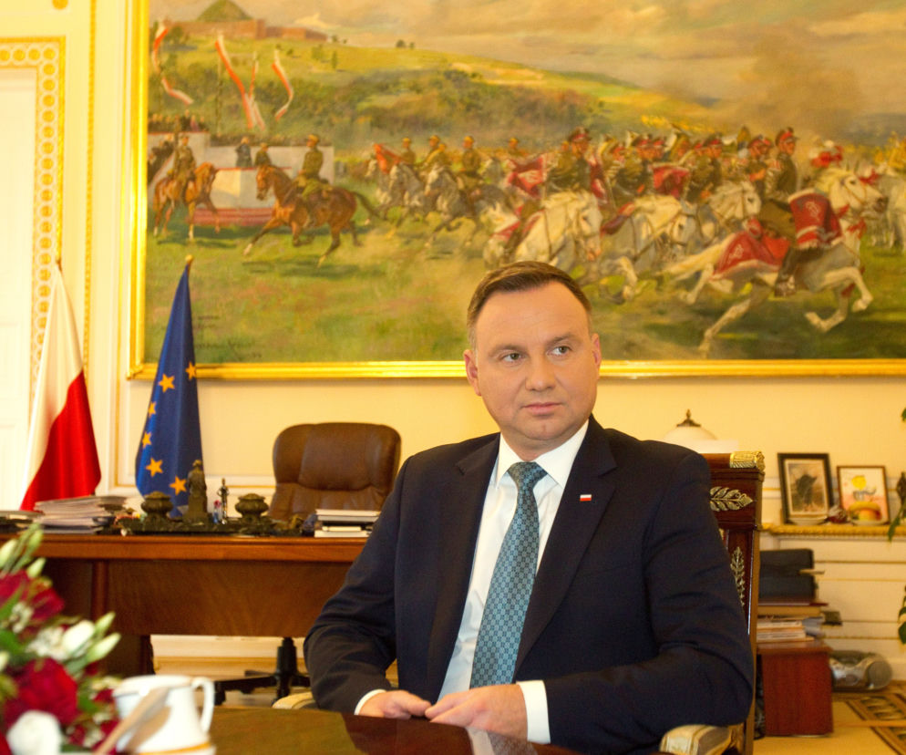Rozmowa redaktora naczelnego Grzegorza Zasępy z Prezydentem RP Andrzejem Dudą