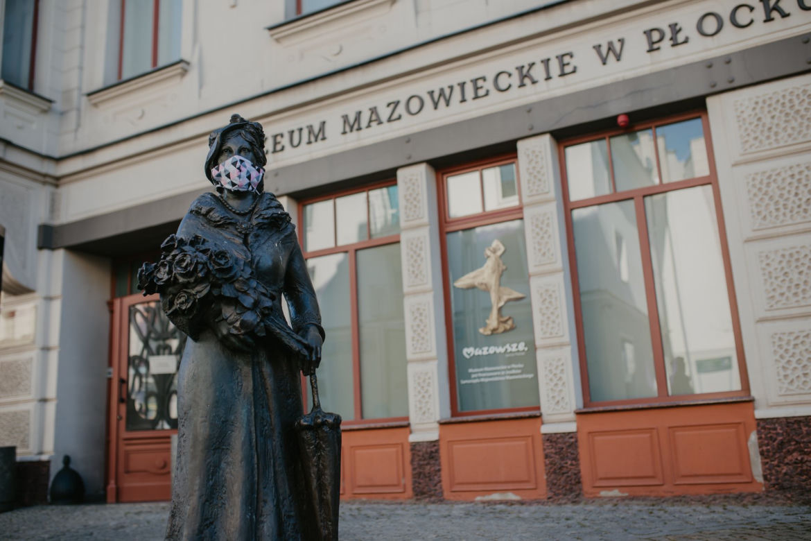 Koronawirus w Płocku. Nawet lwy noszą maseczki ochronne! [ZDJĘCIA]