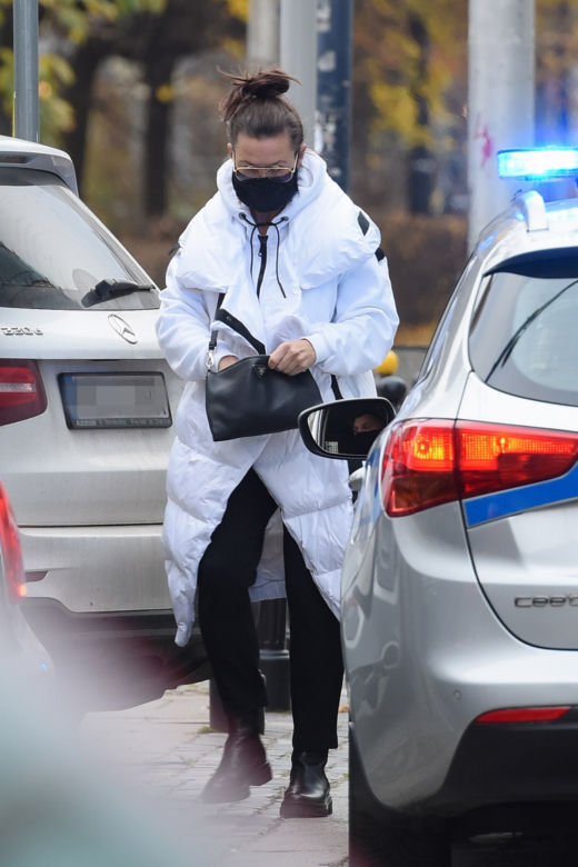 Kinga Rusin dostała mandat bo poszła po waciki