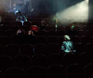 Ale z naszymi umarłymi w Teatrze Żeromskiego w Kielcach. Zdjęcia z próby