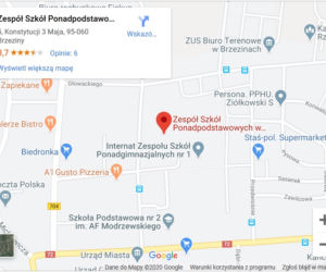 Zespół Szkół Ponadpodstawowych w Brzezinach