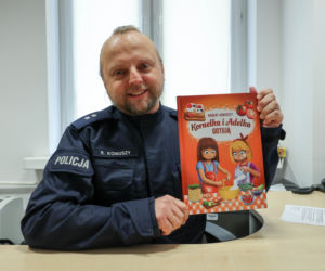 Robert Koniuszy, rzecznik prasowy Komendy Rejonowej Warszawa Mokotów