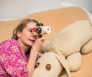 Magdalena Cielecka w spektaklu Teatru Telewizji Wszystko na sprzedaż