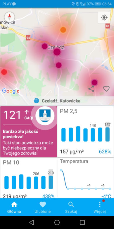 Fatalna jakość powietrza w woj. śląskim! Normy przekroczone o setki procent [ZDJĘCIA]
