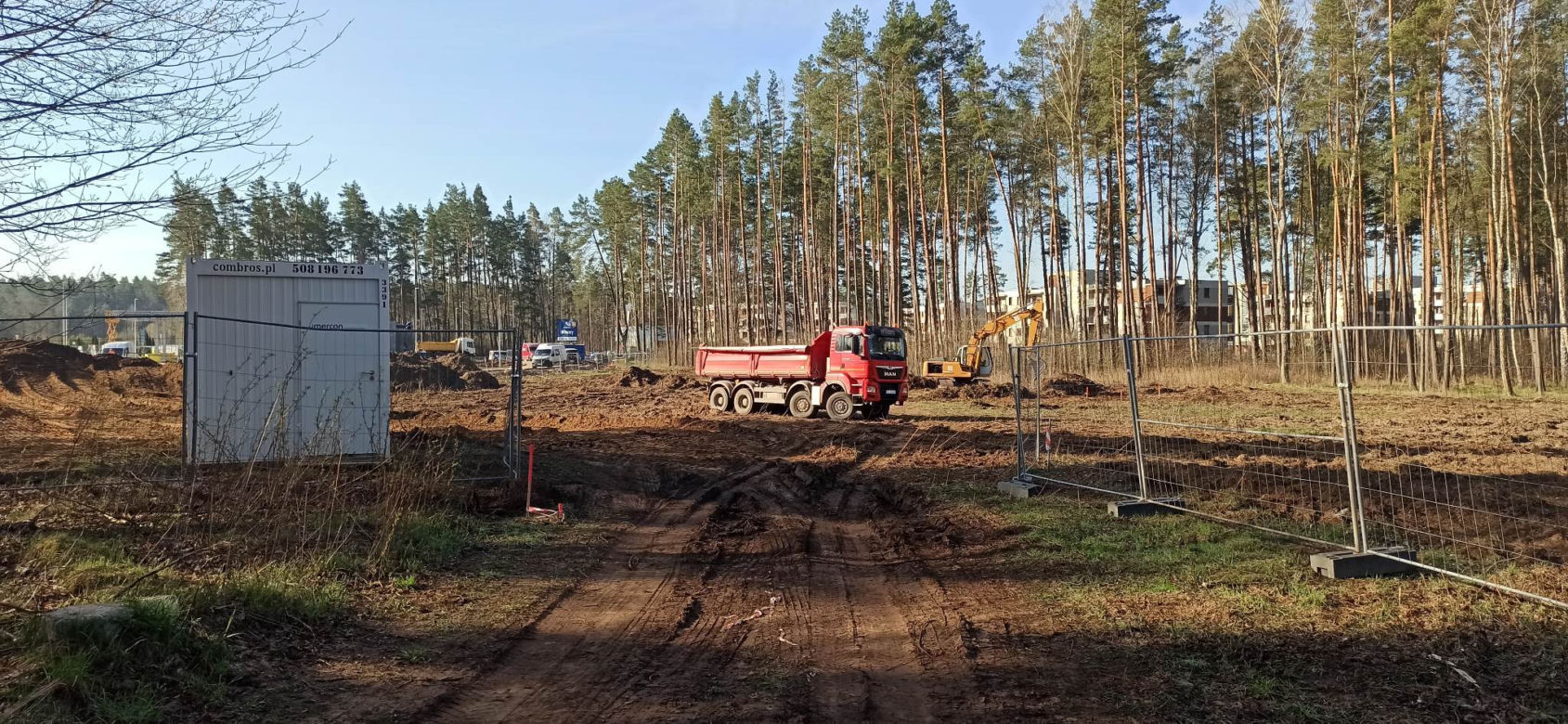 Pod Olsztynem otworzy się sklep Aldi. Właśnie ruszyła budowa dyskontu [ZDJĘCIA]