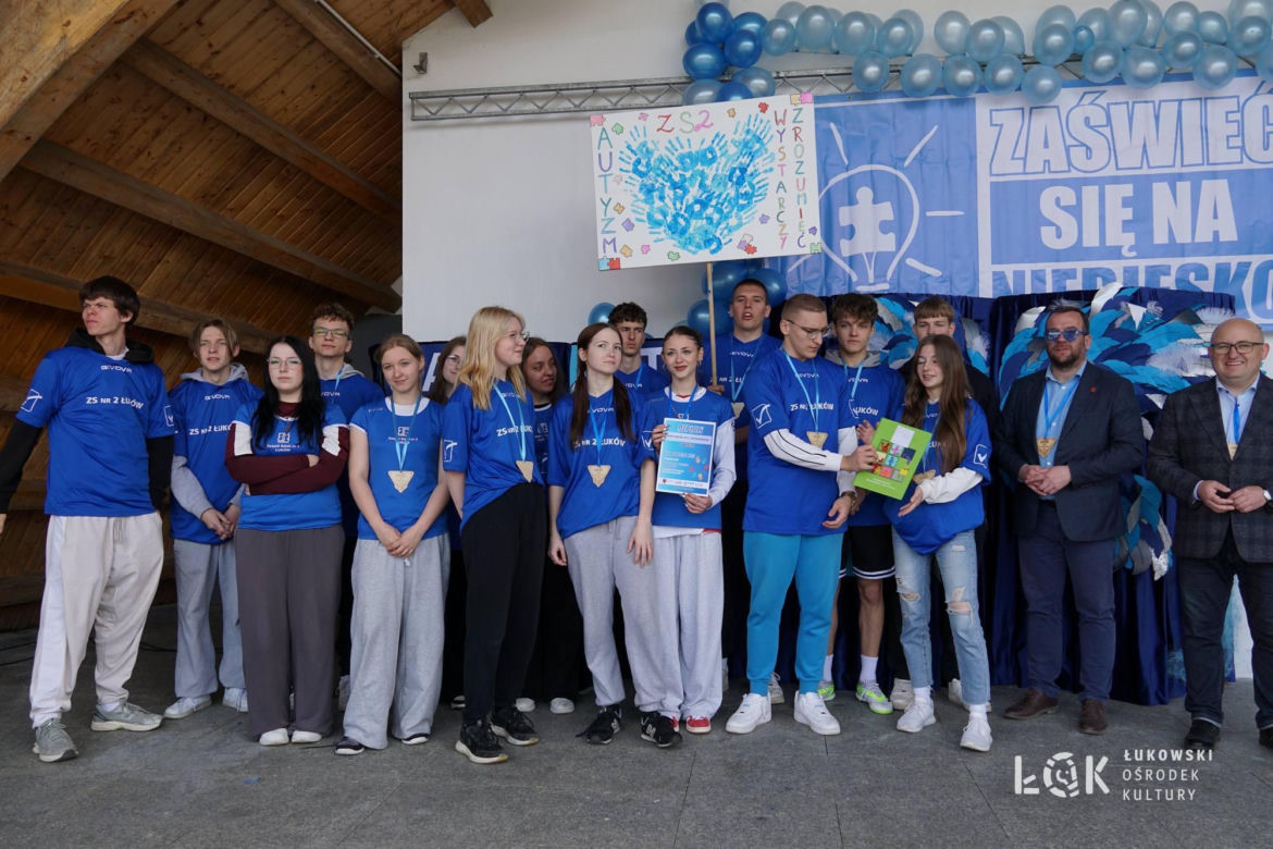 8. Niebieski Bieg Stowarzyszenia „Labirynt” w Łukowie - ZDJĘCIA cz. 2