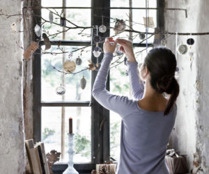 Boże Narodzenie w stylu shabby chic