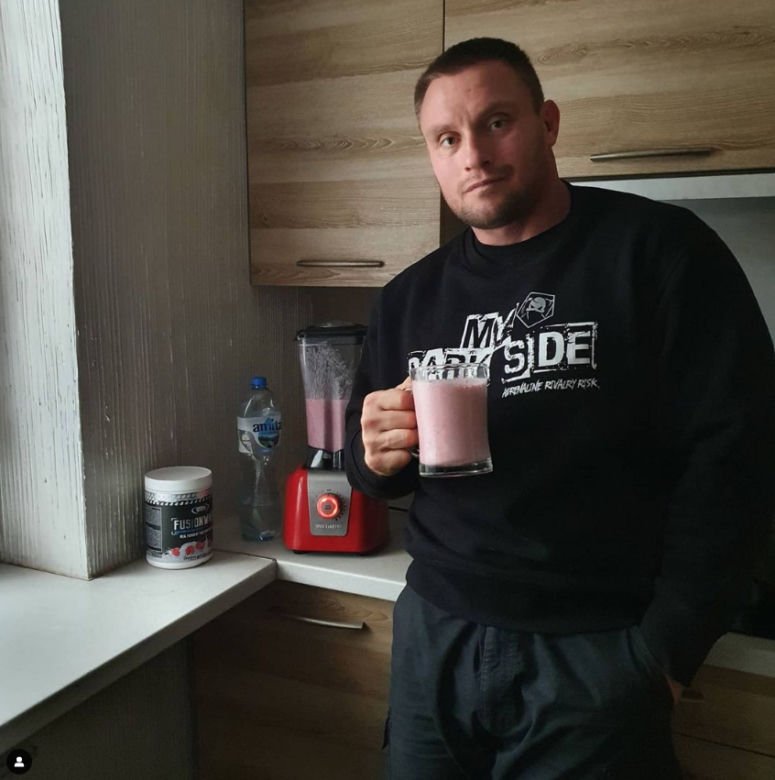 Krzysztof Radzikowski i dieta
