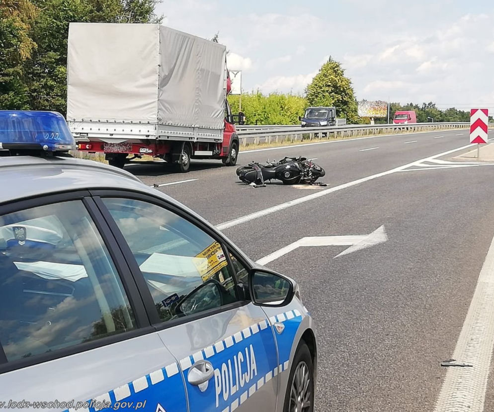 Wypadek w Rzgowie