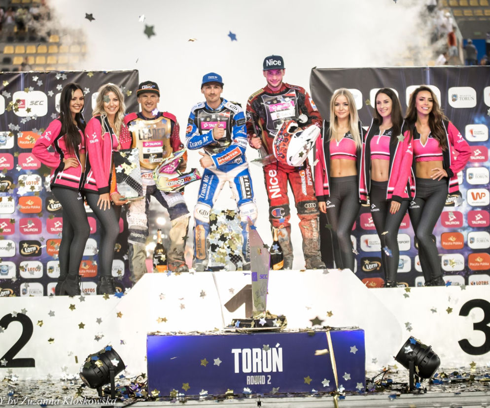 Leon Madsen wygrał 2. rundę Tauron SEC 2019 w Toruniu. Podium Kacpra Woryny