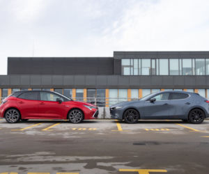 Toyota Corolla 2.0 Hybrid Dynamic Force 184 KM e-CVT vs Mazda 3 Skyactiv-X 180 KM 6MT AWD
