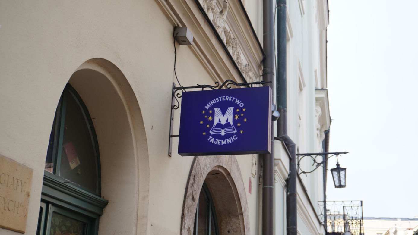 Kawiarnia Ministerstwo Tajemnic w Krakowie