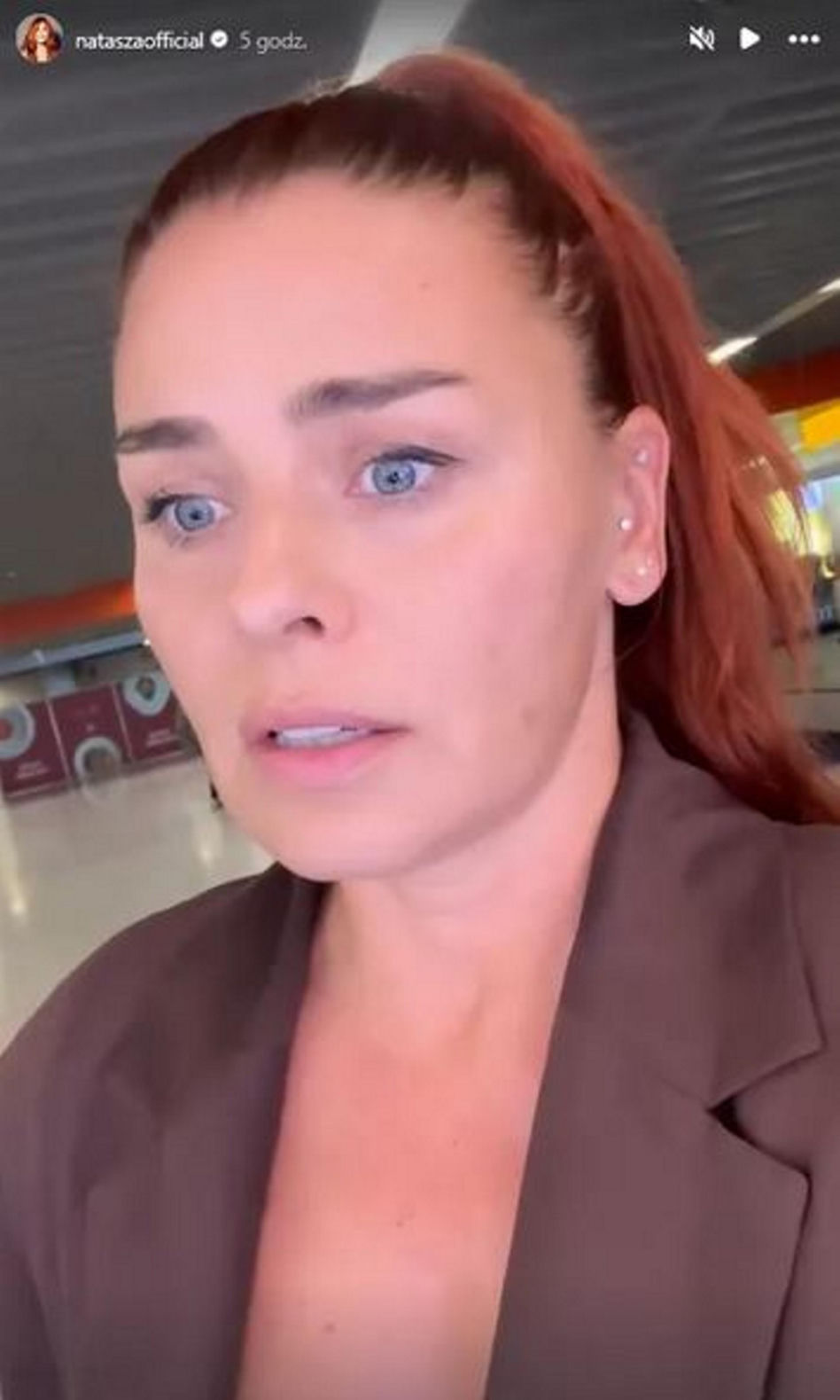 Natasza Urbańska zemdlała w samolocie