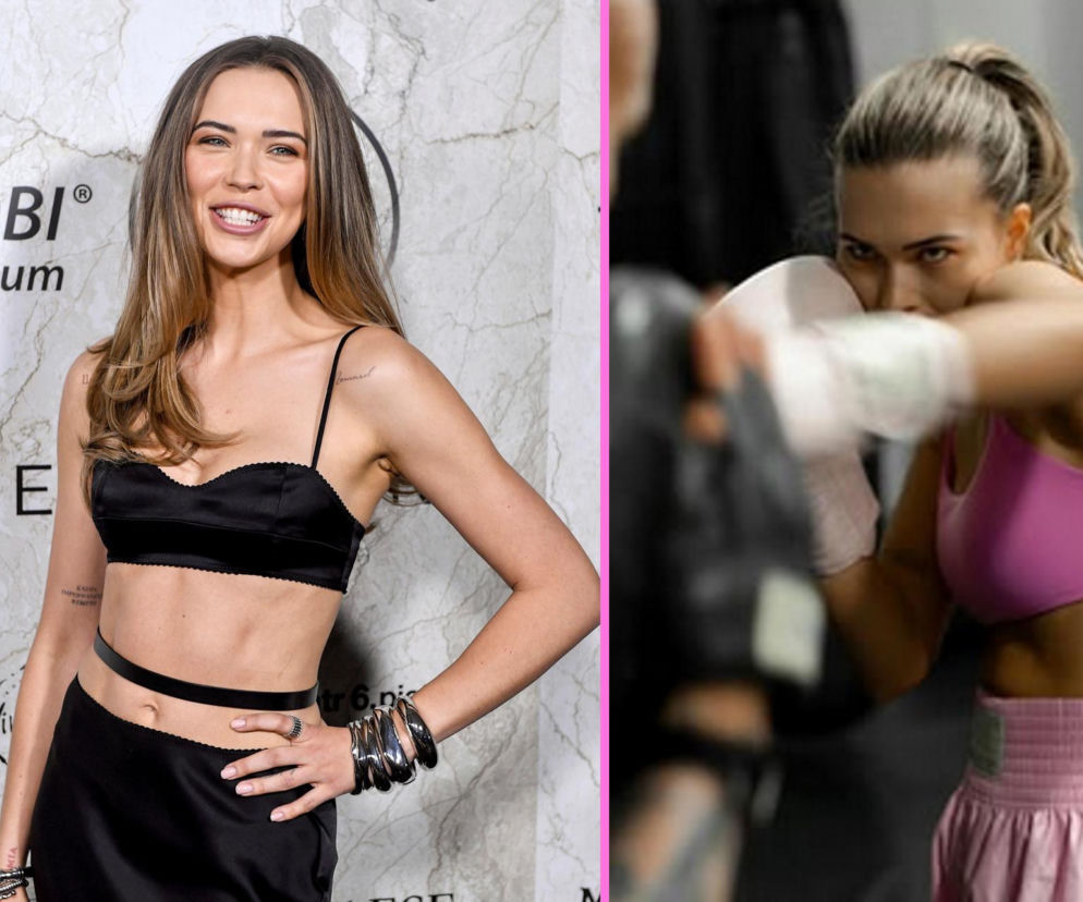 Sandra Kubicka trenuje sporty walki