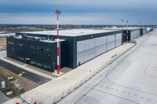 Hangar H4  na lotnisku w Pyrzowicach (Katowice Airport)