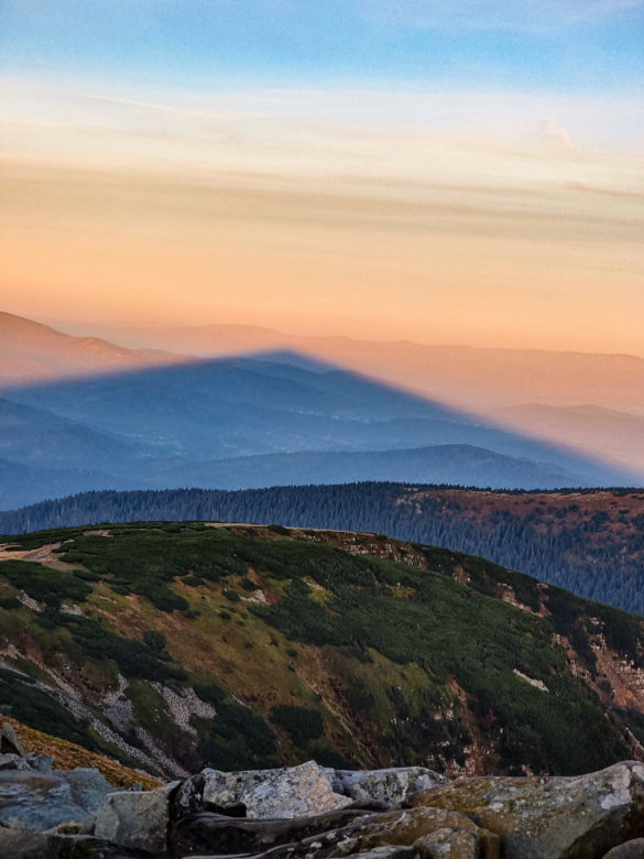 Niesamowity widok z Babiej Góry