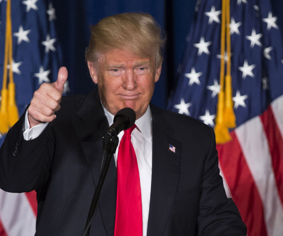 Trump na sto procent? Miliarder pewniakiem w amerykańskich wyborach