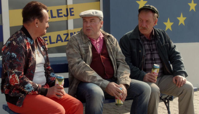 Ranczo 10 odc. 118. Pietrek (Piotr Pręgowski), Hadziuk (Bogdan Kalus), Solejuk (Sylwester Maciejewski)