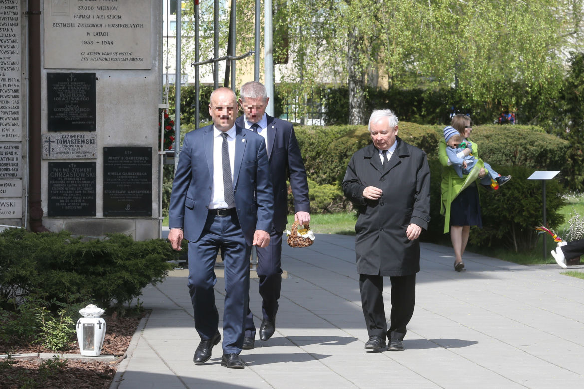 Wielka Sobota Jarosława Kaczyńskiego