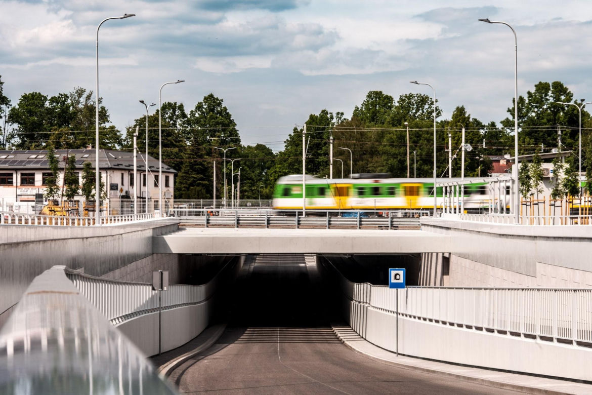 Drugi tunel pod torami w Sulejówku