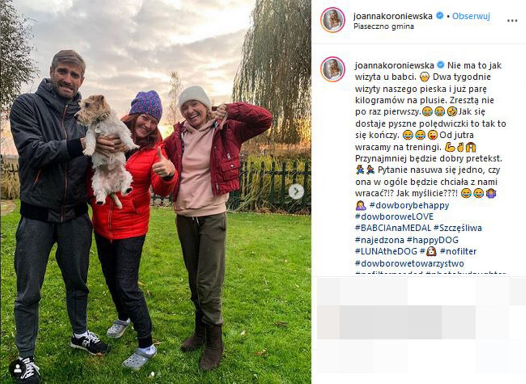Joanna Koroniewska wsieka się na teściową