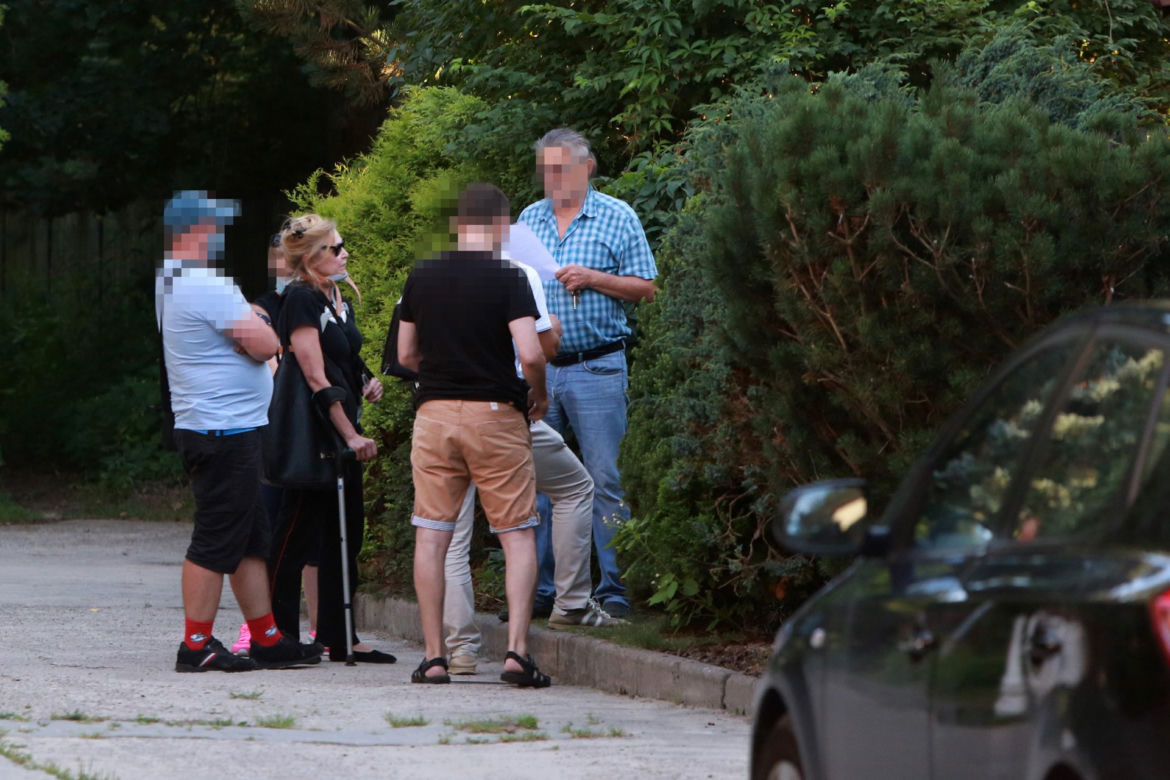 Sylwia Wysocka z policją odbijała dom